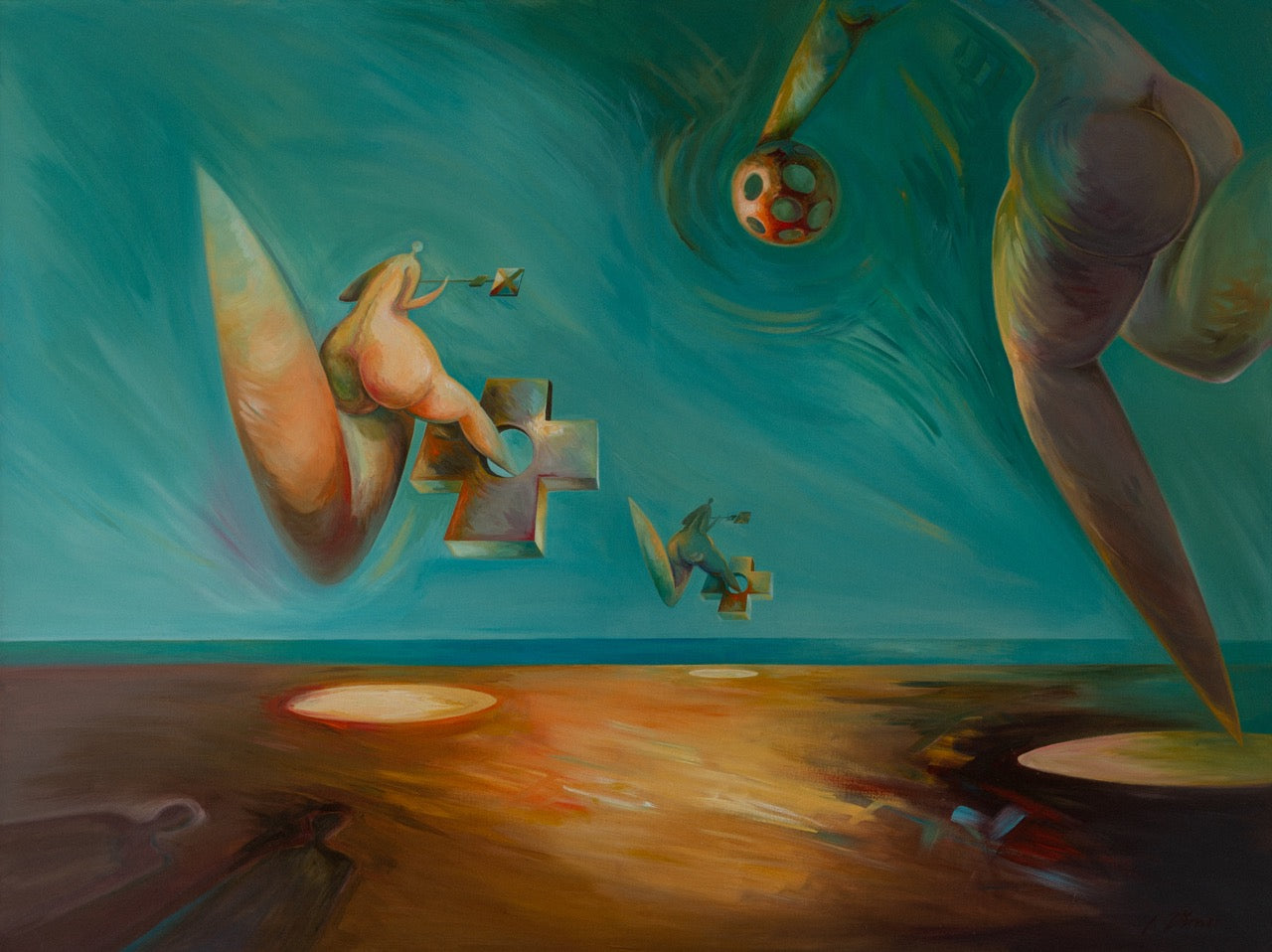 An den Wassern II – Ausstellung im Strandhaus Westewitz mit Kunstwerken von Gerhard Dörner