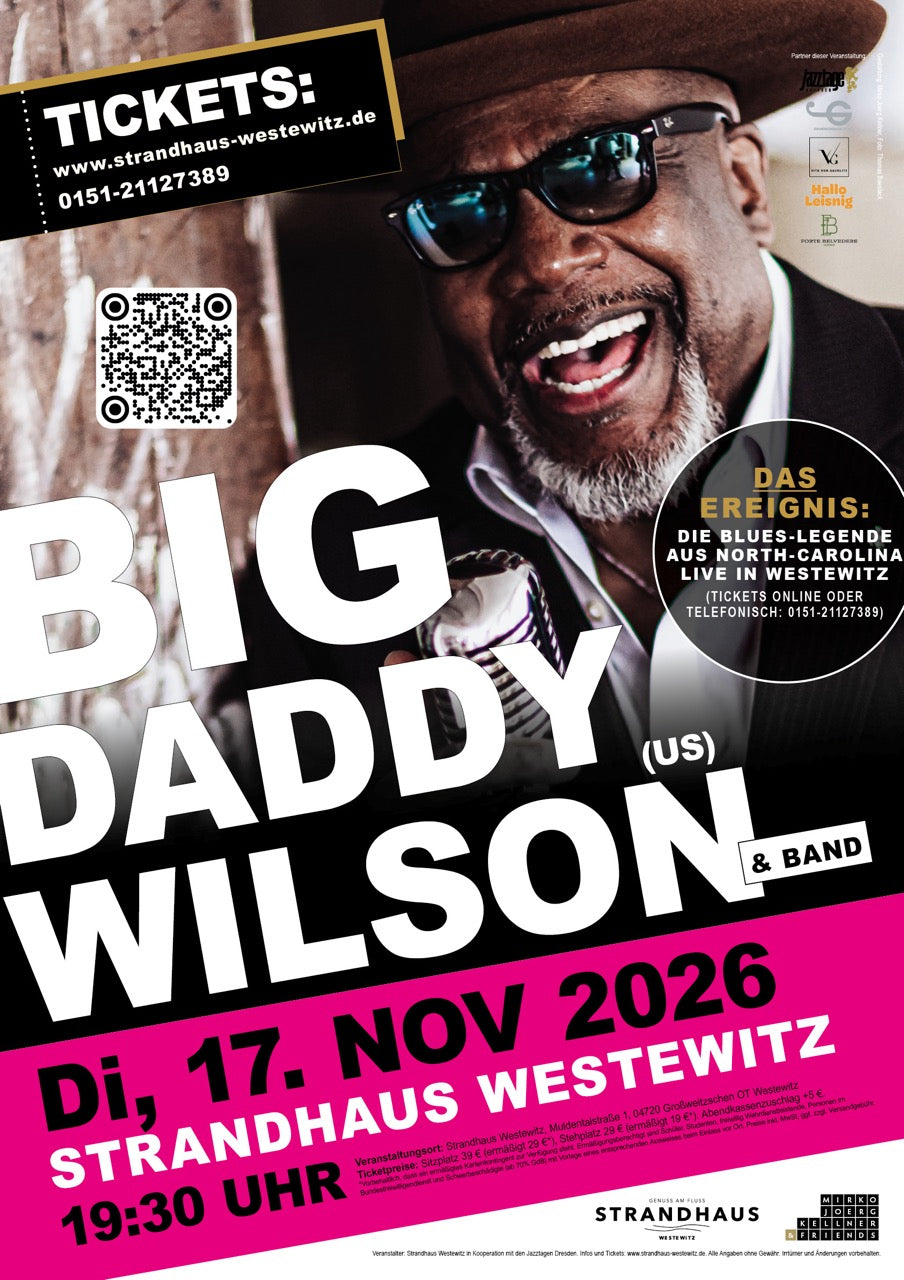 Big Daddy Wilson | River-Blues-Night im Strandhaus Westewitz